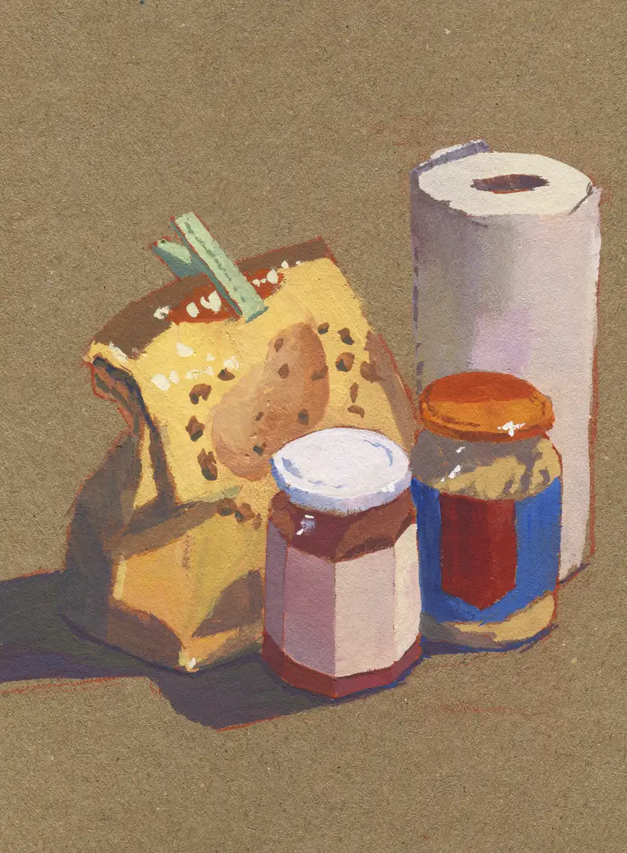 Colazione Gouache