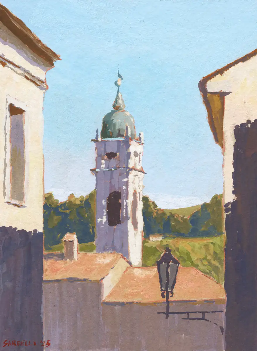 Castellarquato Gouache Copy