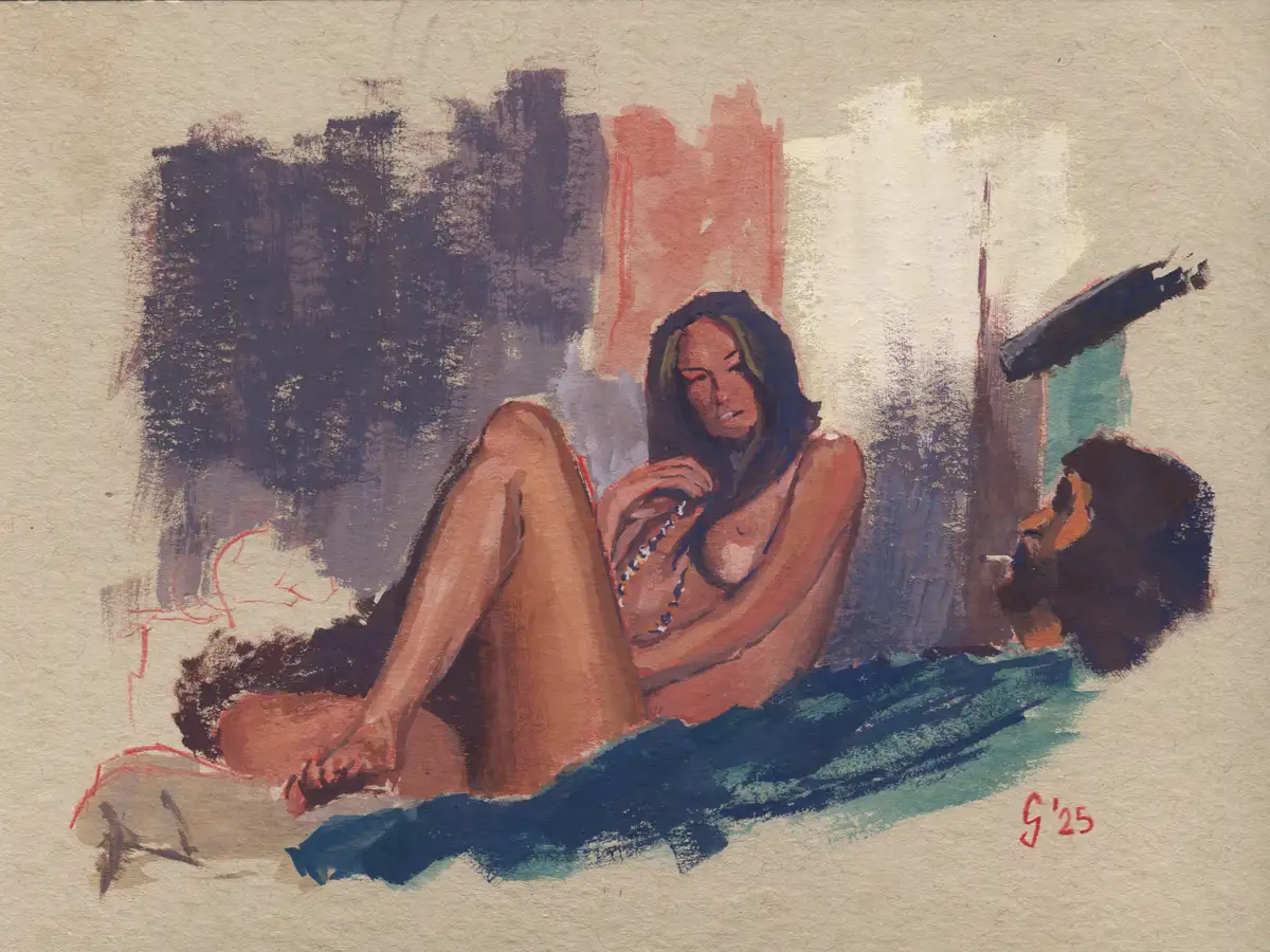 Inherent Vice Gouache