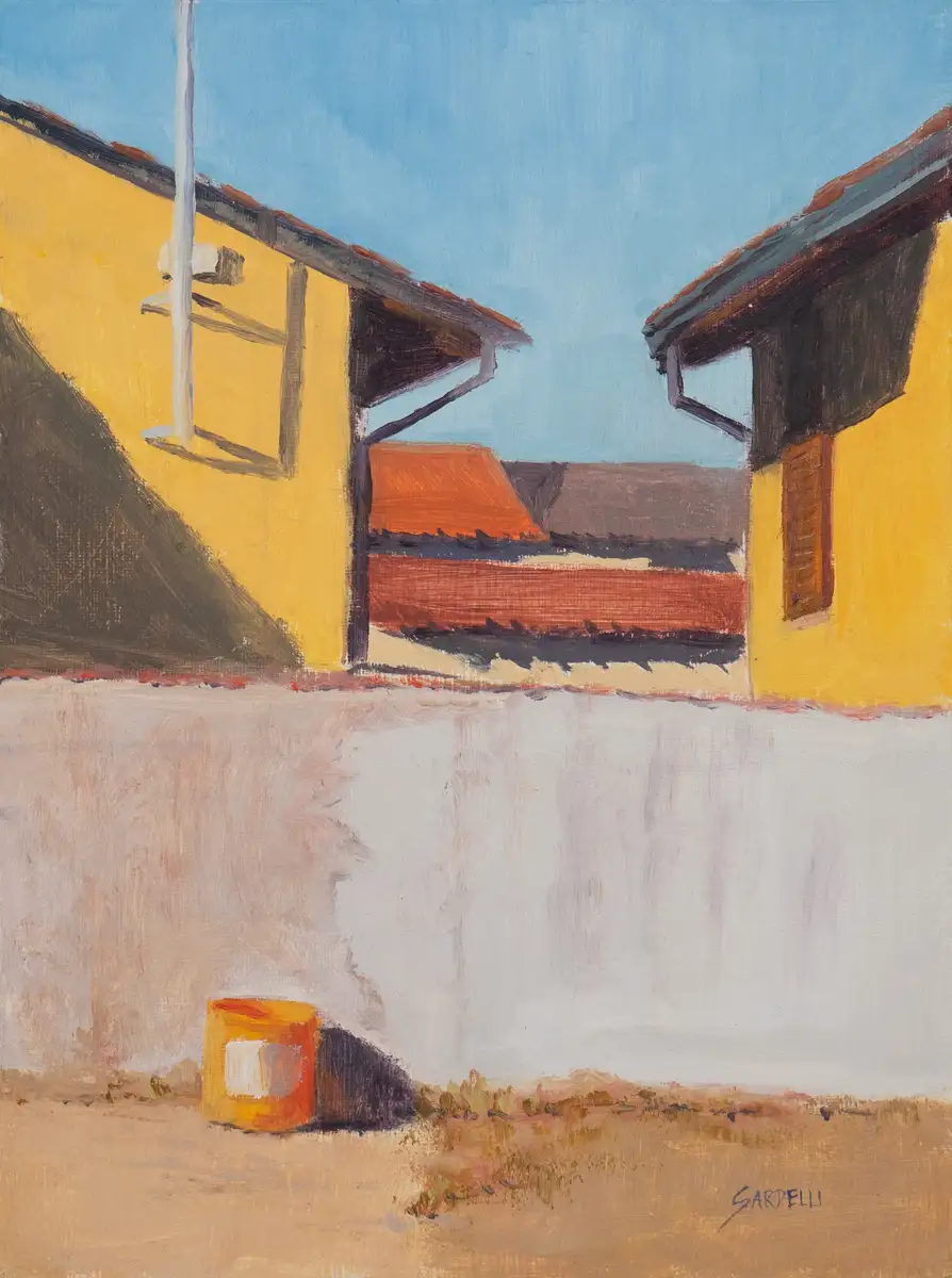 Orto Case 18x24 Olio